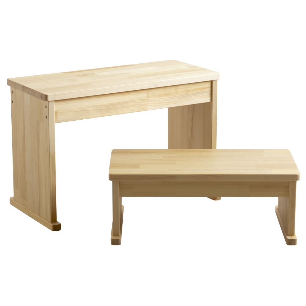 家具店　モンテッソーリ家具 踏み台／デスク&椅子 Amazon｜モンテッソーリタワーとテーブル・デスク・机、折りたたみ式