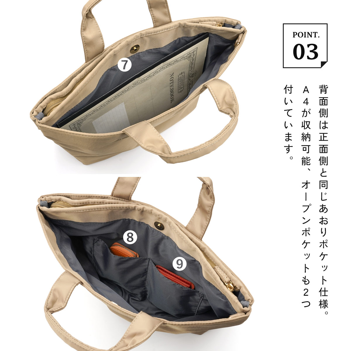 propellerheads（プロペラヘッズ） トートバッグ レディース 軽量