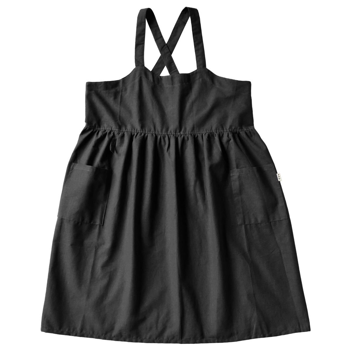 【 モダンなエプロン 】handmade●M〜L●黒い花 000000027630-10.jpg?size=l&w=
