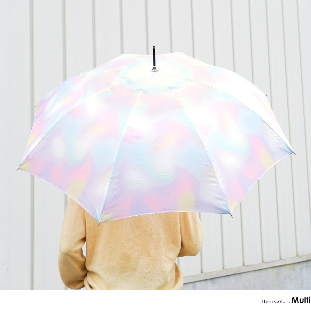 傘 レディース 長傘 晴雨兼用 UVカット 90%以上 日傘 58cm ジャンプ