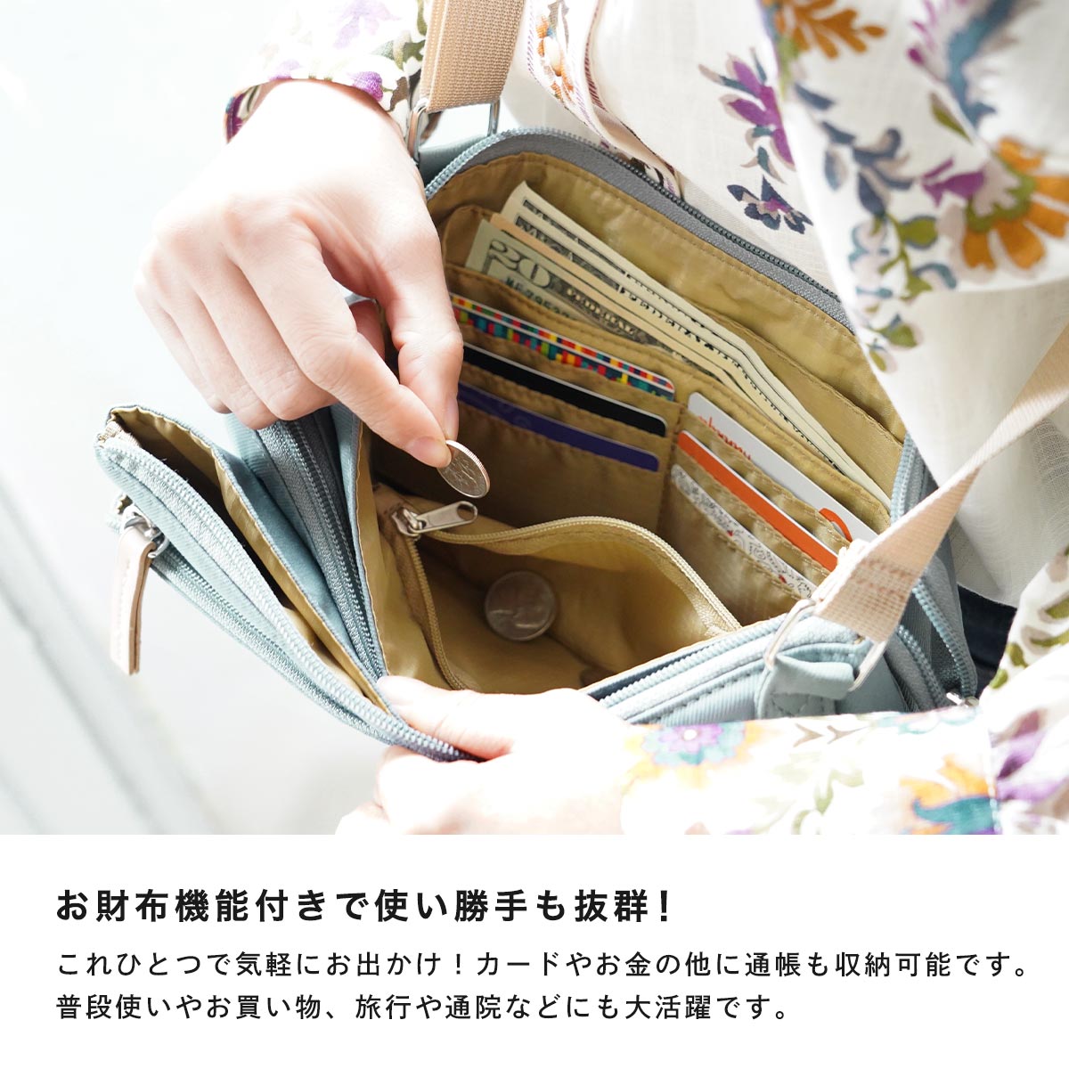 ショルダーバッグ レディース お財布ショルダー...の詳細画像2