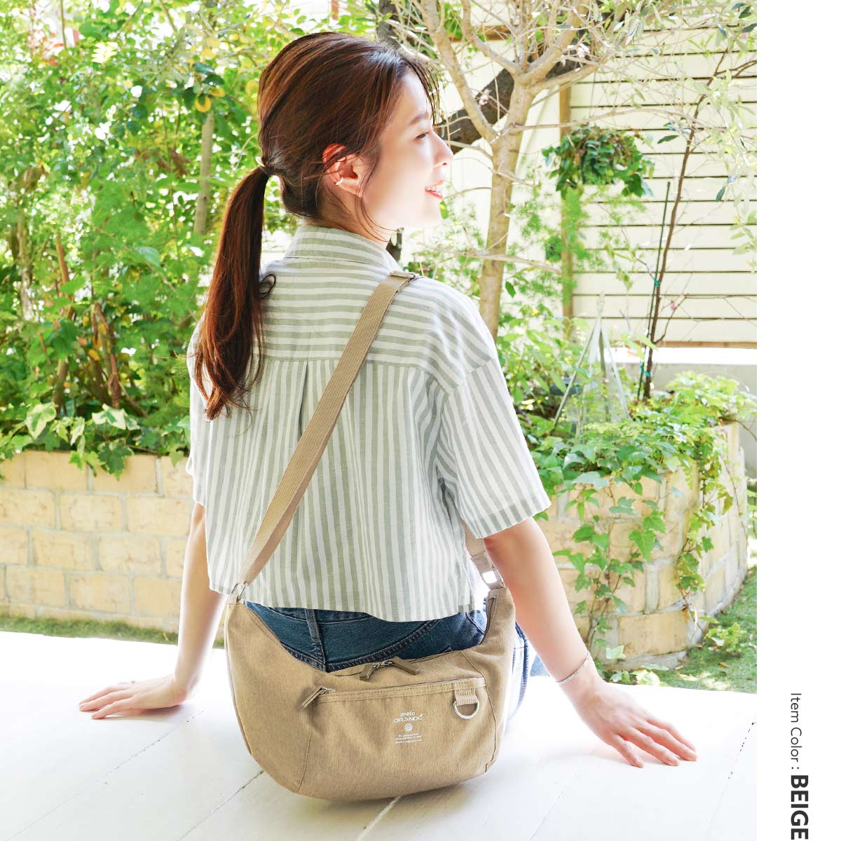 匿名配送　レディース 洗濯可能 ミニショルダーバッグ A5 ミニショルダーバッグ/Washable Nylon | ショルダーバッグ | CARROT