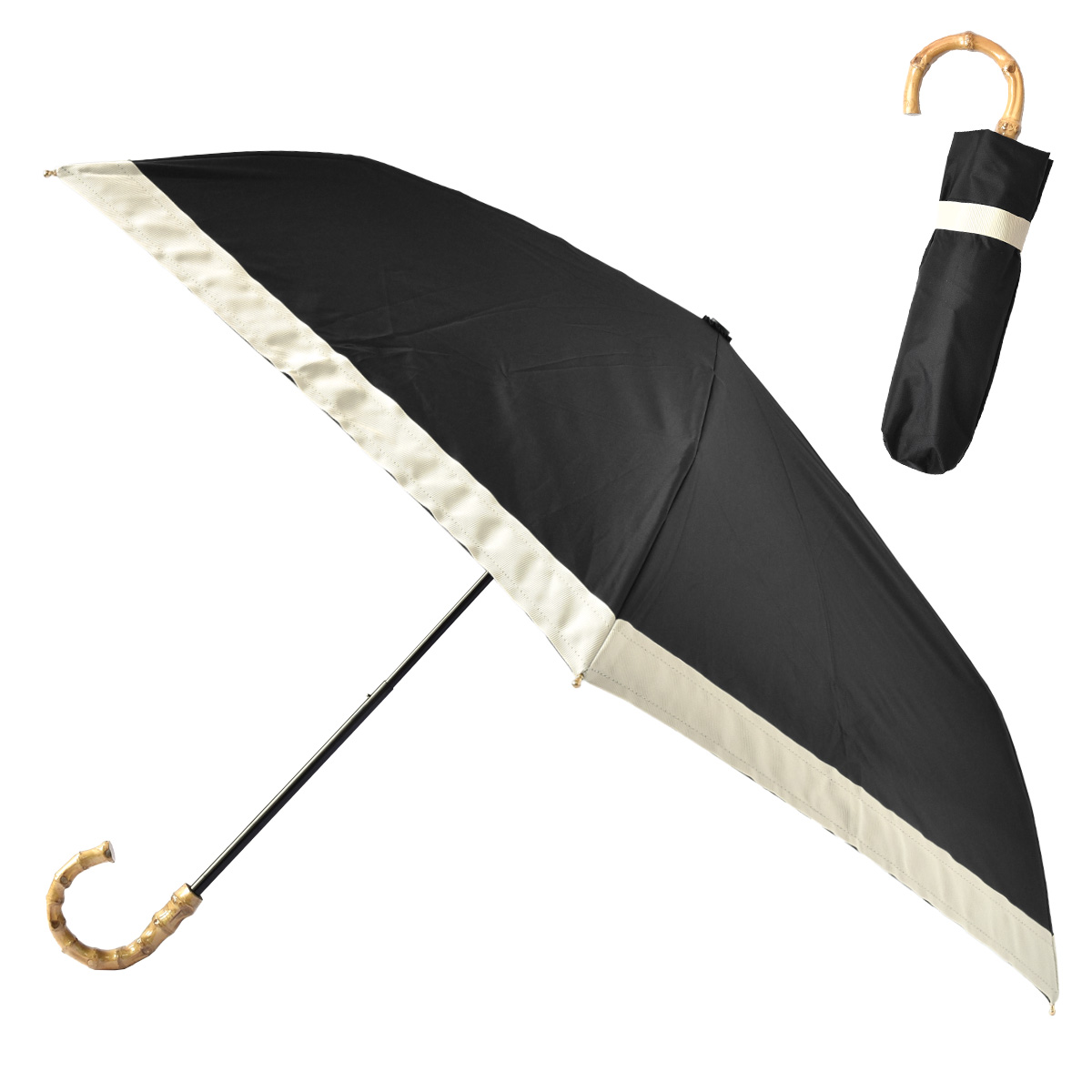 日傘 折りたたみ 完全遮光 フリル 晴雨兼用 軽量 撥水 バンブー 母の日 涼しい かわいい ゴルフ...