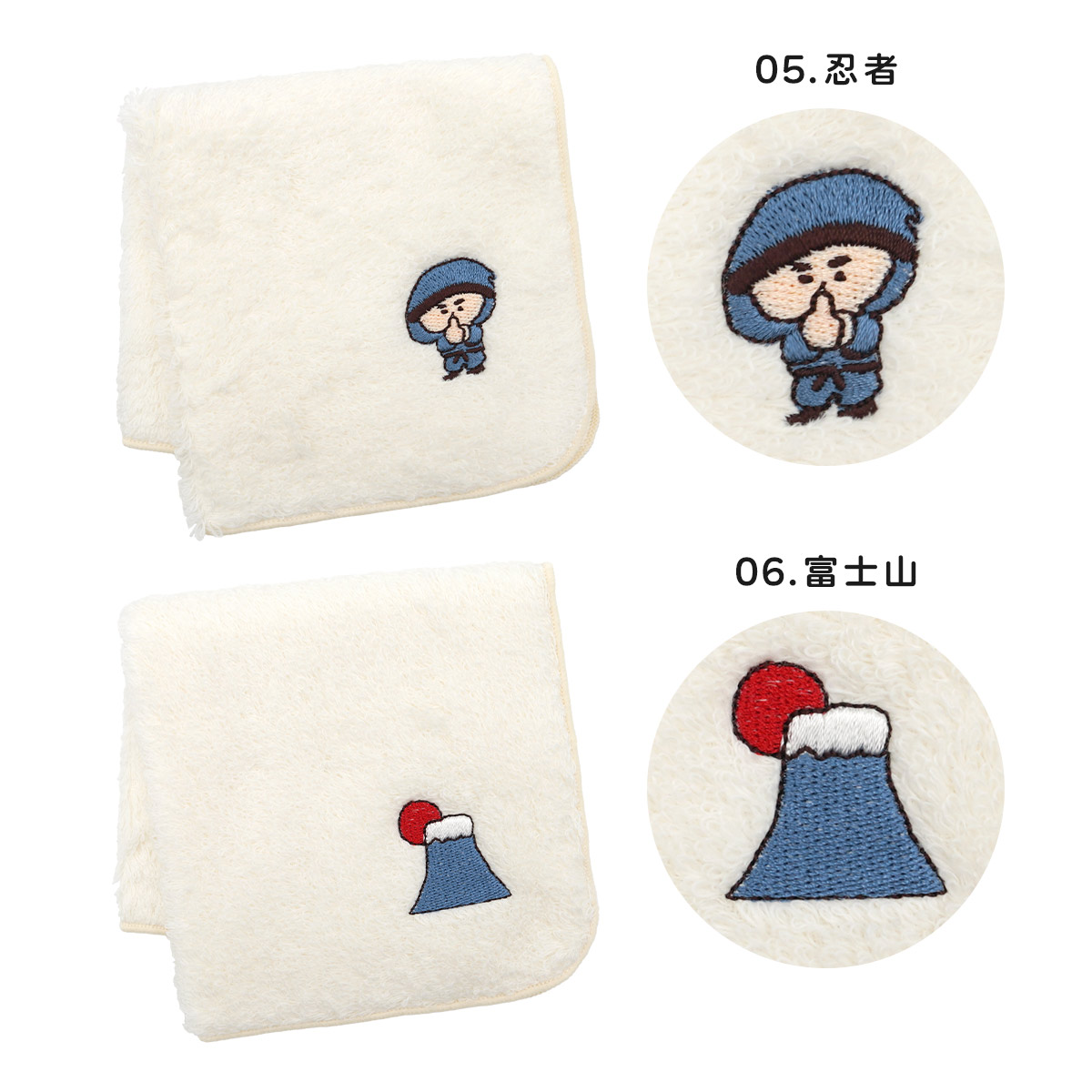 ハンカチ レディース ギフト 綿 キャラクター 可愛い かわいい