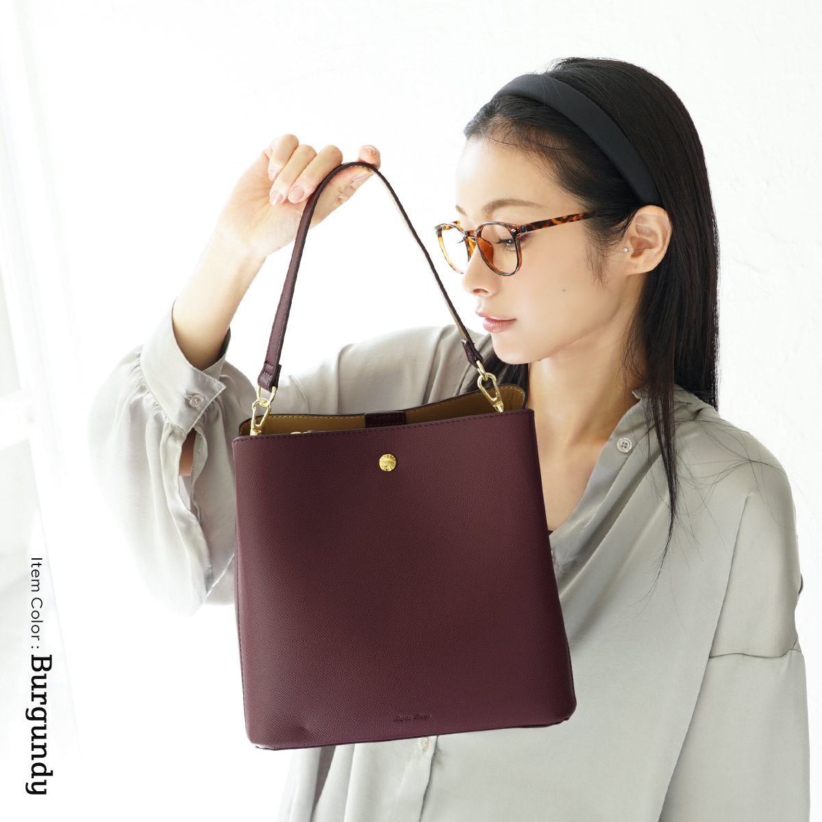 Legato Largo ショルダーバッグ レディース 2way 斜めがけ 大人