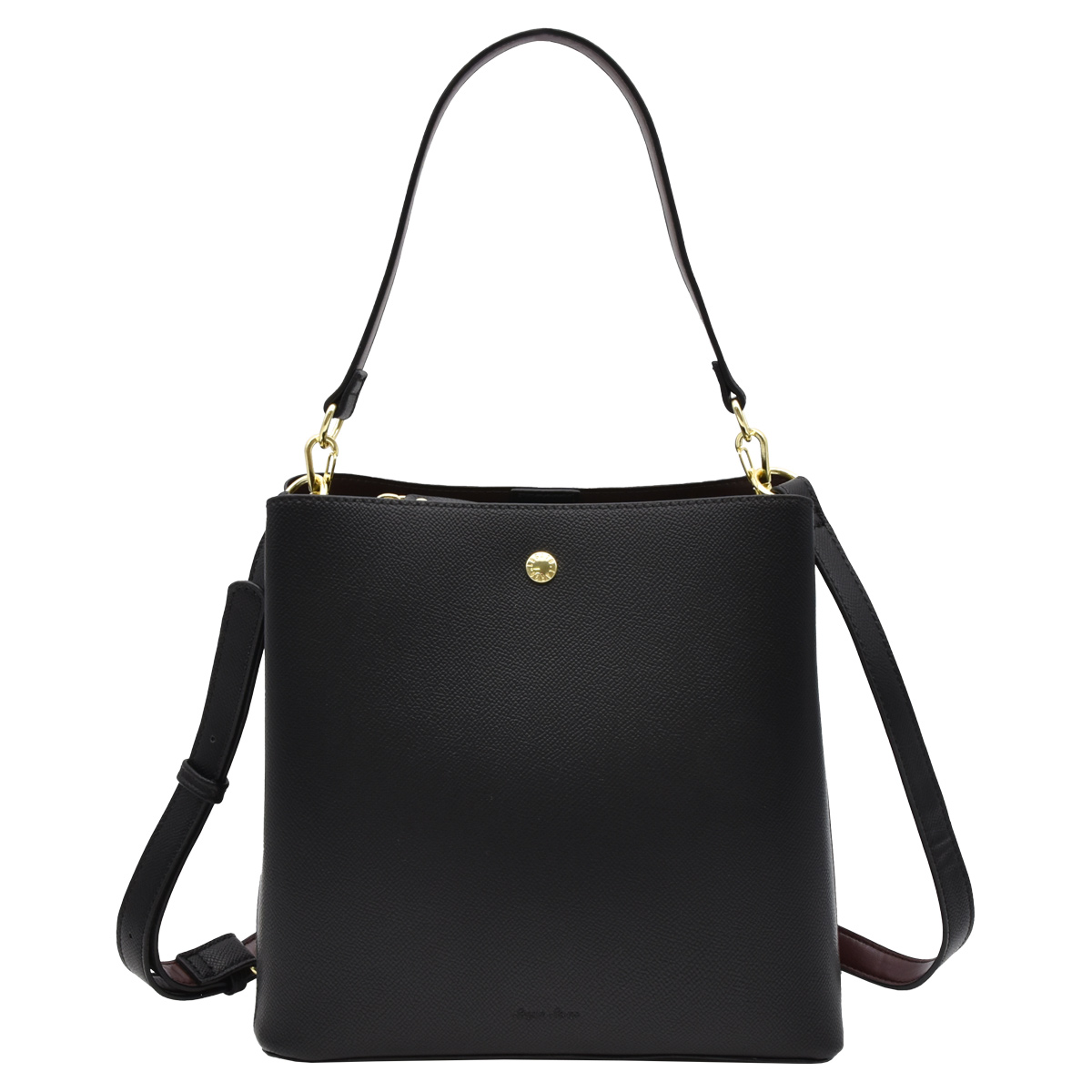 【新品同様】フルラ リンダ 2way ショルダーバッグ レザー 斜め掛け 黒 FURLA フルラ カーフレザー2WAYショルダーバッグ ブラック｜結婚
