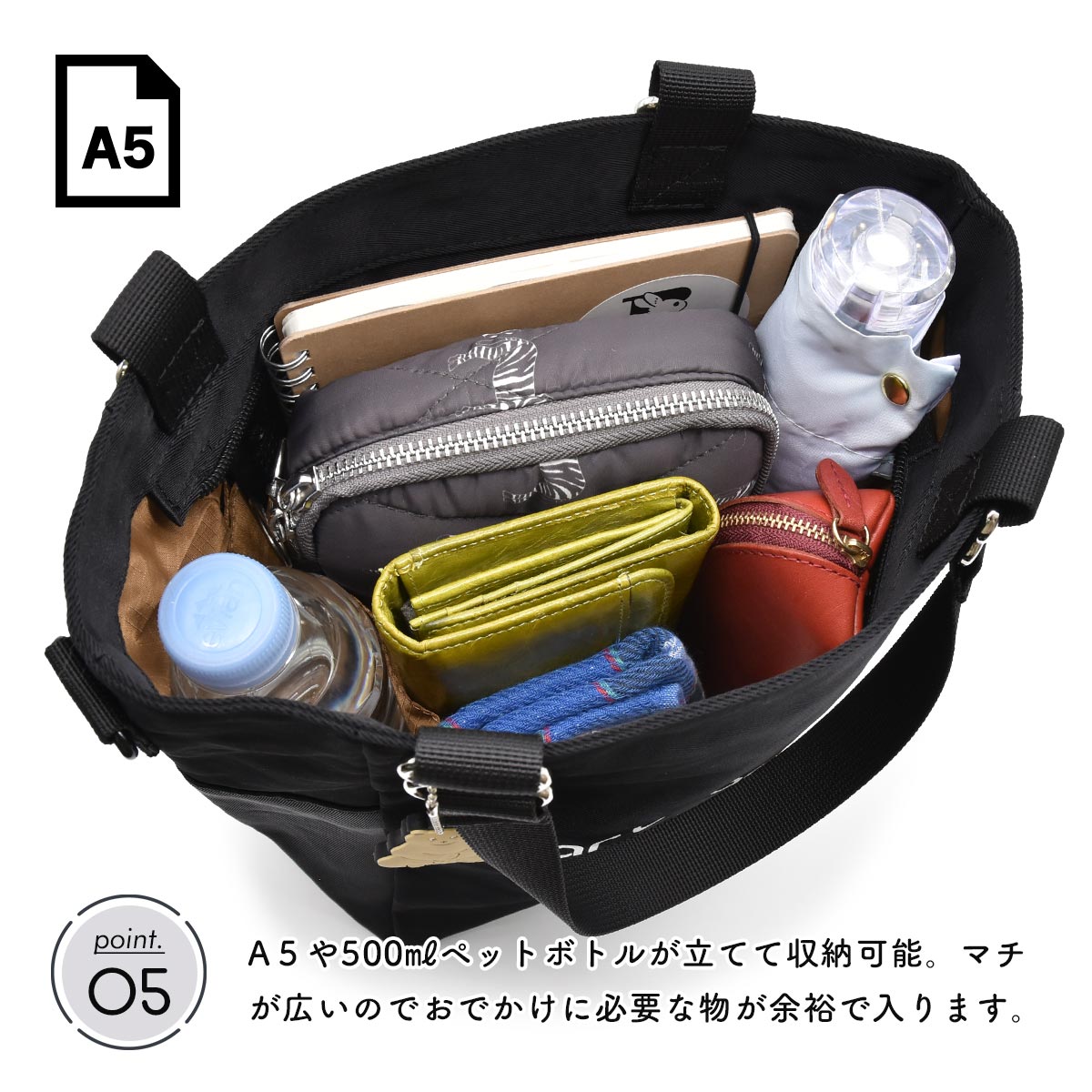 自分ツッコミくま　2wayトートバッグ　SAKANA 初期レア！希少] 美品 自分ツッコミく ま 2WAYトートバッグ SAKANA