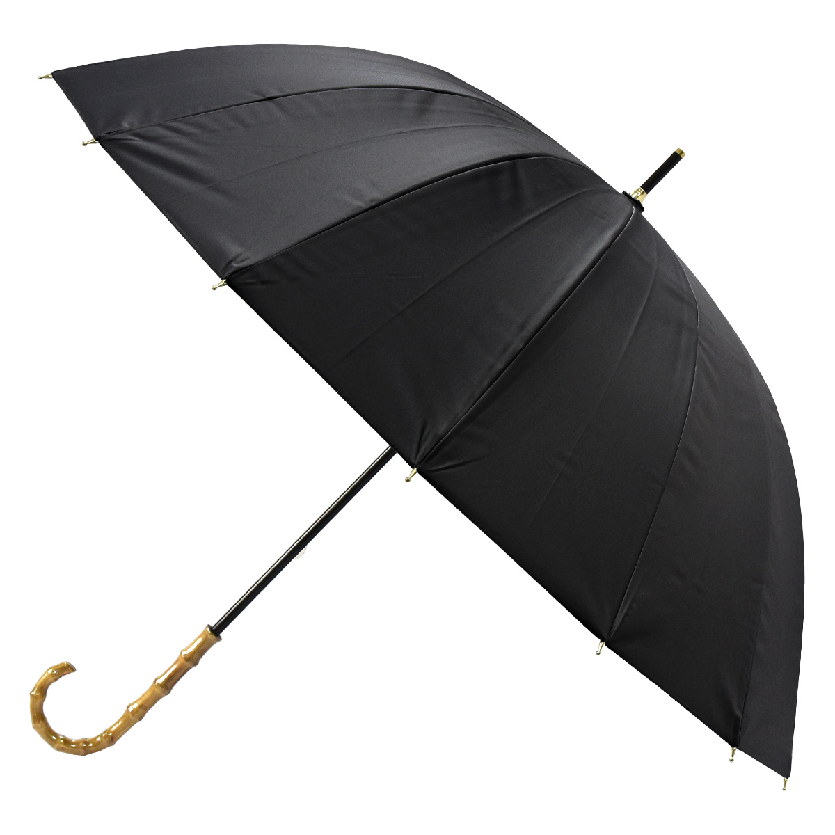 日傘 完全遮光 長傘 大きめ 晴雨兼用 軽量 撥水 バンブー 涼しい かわいい ゴルフ おしゃれ 大...