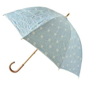 日傘 長傘 完全遮光 軽量 撥水 バンブー 母の日ギフト 遮光率100% 遮熱 涼しい かわいい ゴ...