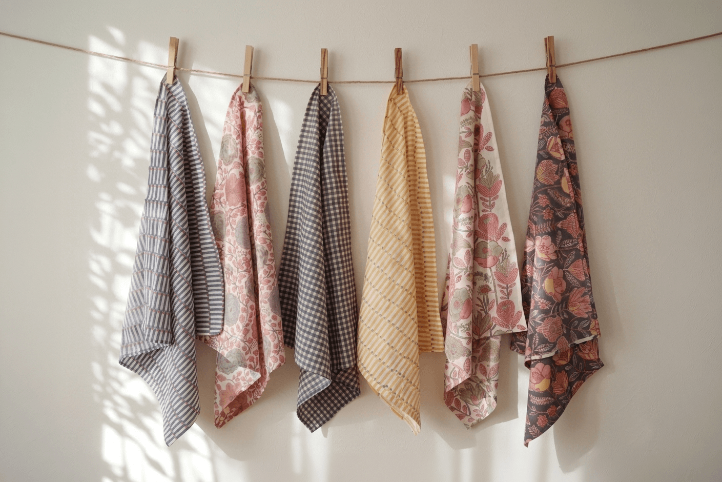 fog linen work（フォグリネンワーク） インド綿 バンダナ 大判