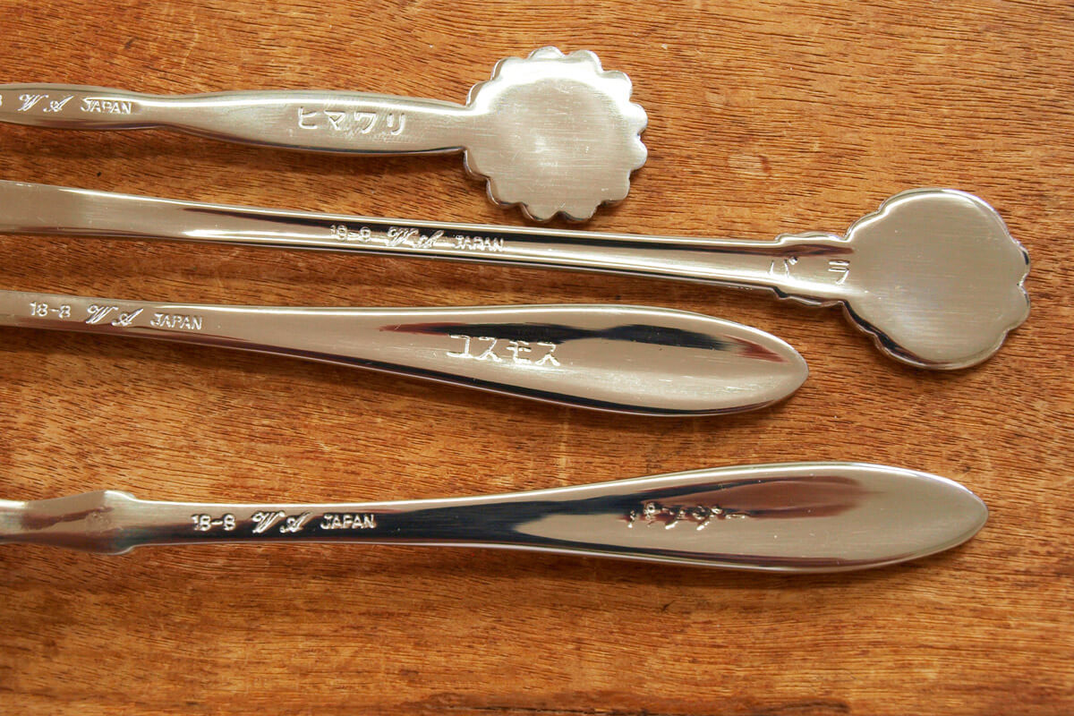 日本製 和しらべ スプーン フォーク おしゃれ かわいい ステンレス
