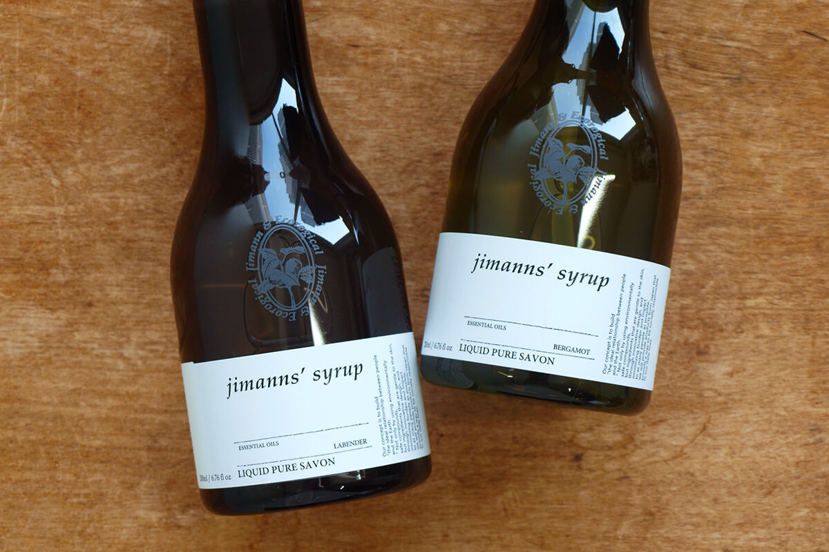 jimann's syrup ジマンズ ハンドソープ 天然由来成分 おしゃれ 除菌