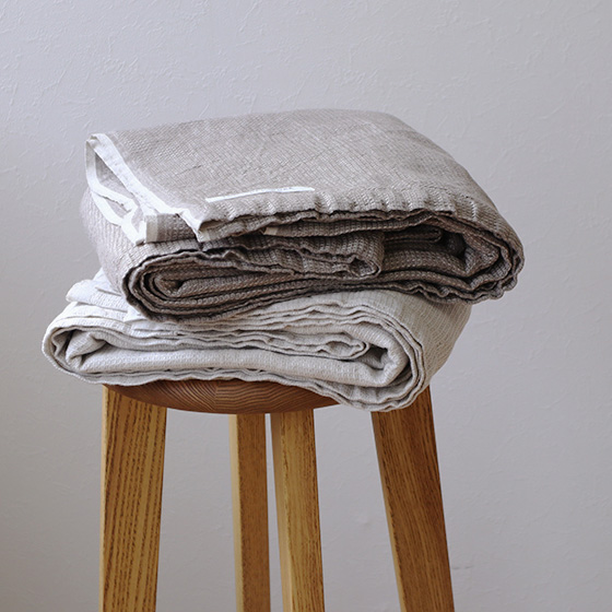 Barker Textile バーカーテキスタイル コットン ブランケット