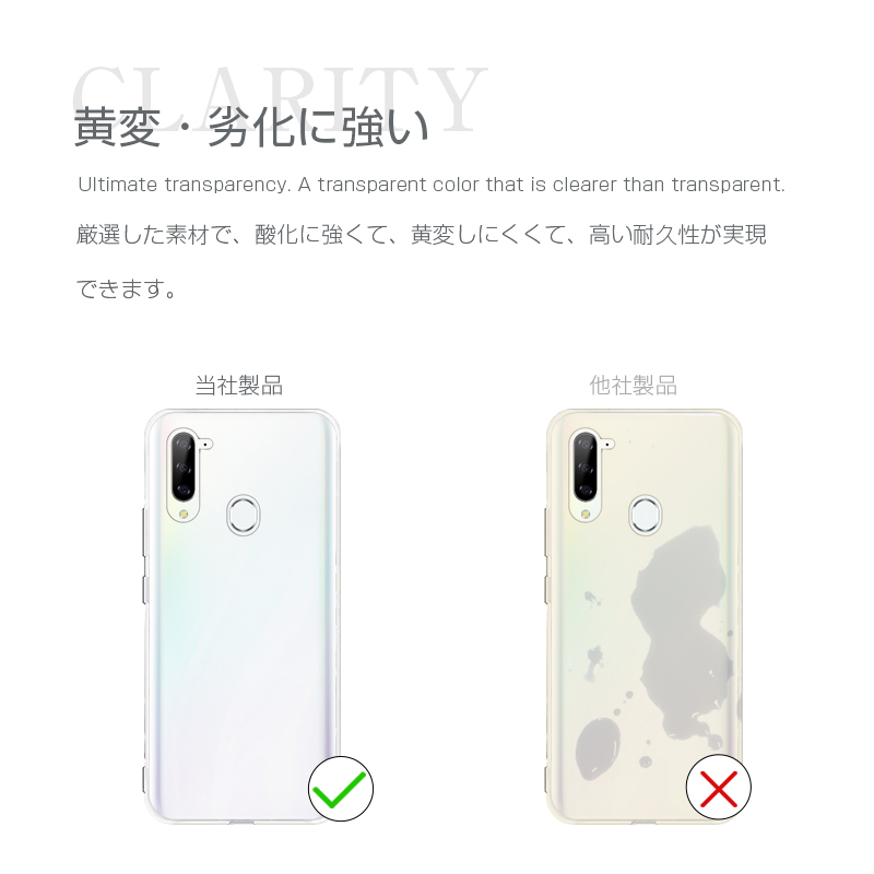 ZTE Libero 5G A003ZT ケース 透明tpu 軽量 超薄 シンプル