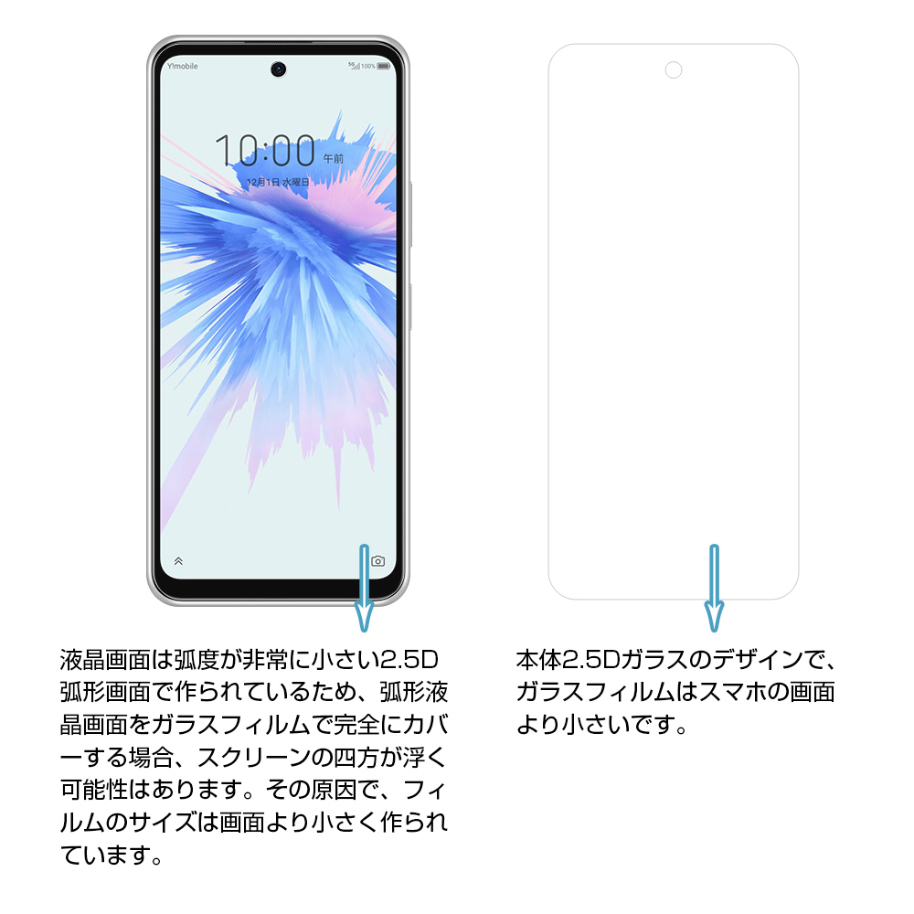 ZTE Libero 5G II A103ZT ガラスフィルム 液晶保護シート 汚れ防止 ラウンドエッジ加工 耐衝撃 極薄タイプ 指紋防止  高感度タッチ 防水防滴 耐久性 撥油 :slub-1232a1:SLUB-ショップ - 通販 - Yahoo!ショッピング