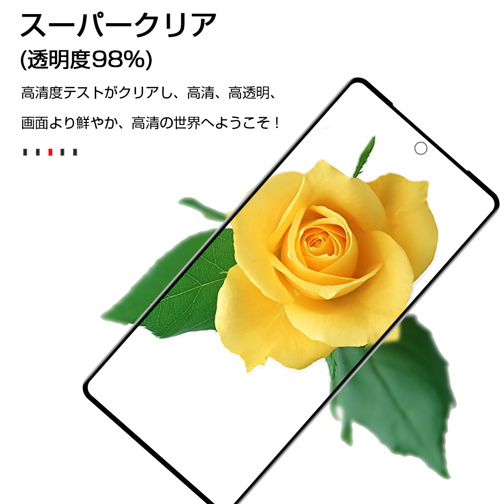 Google Pixel 7 Pro 強化ガラス保護フィルム ピクセル Pro用 3D