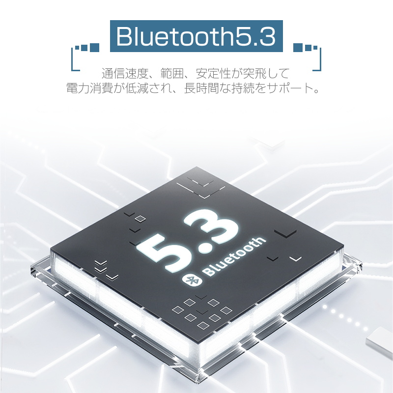 ワイヤレスイヤホン Bluetooth5.3 両耳 片耳 小型 軽量 充電ケース付き Type-C充電 iPhone14対応 iOS/Androidスマホ/タブレット 90日保証付き 日本語取扱説明書 |  | 05