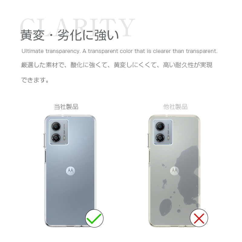 motorola moto g53y 5G/g53j 5G/g53s 5G スマホケース TPU