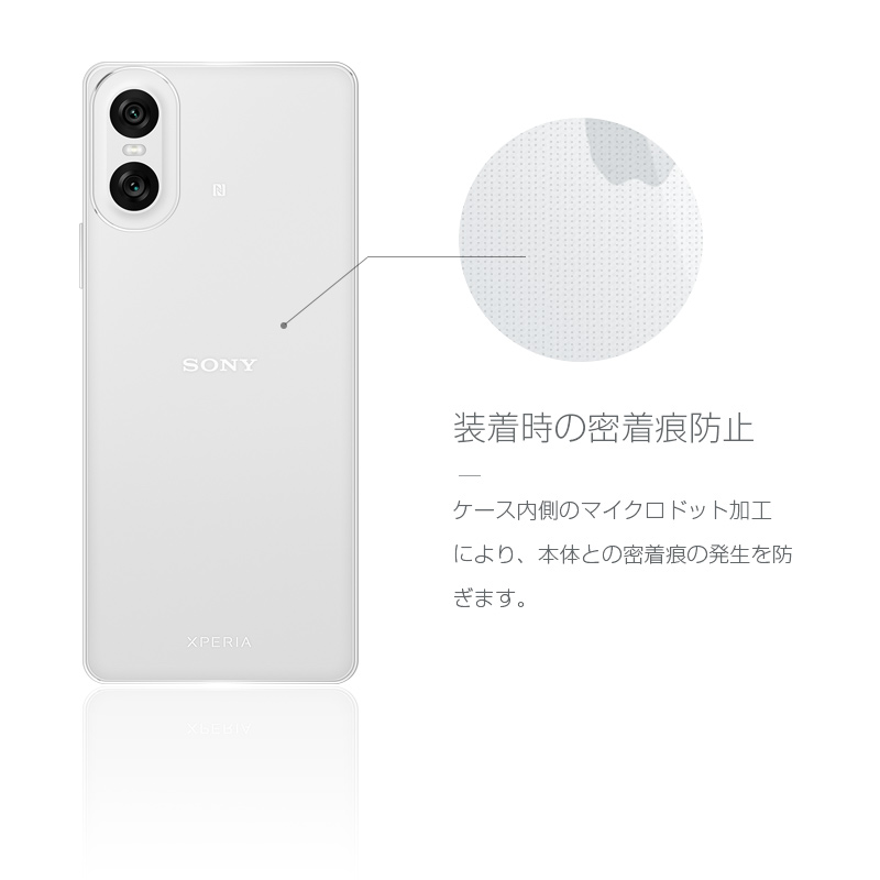 Xperia 10 VI SOG14/SO-52E スマホケース TPU製 傷防止 A402SO/XQ-ES44 