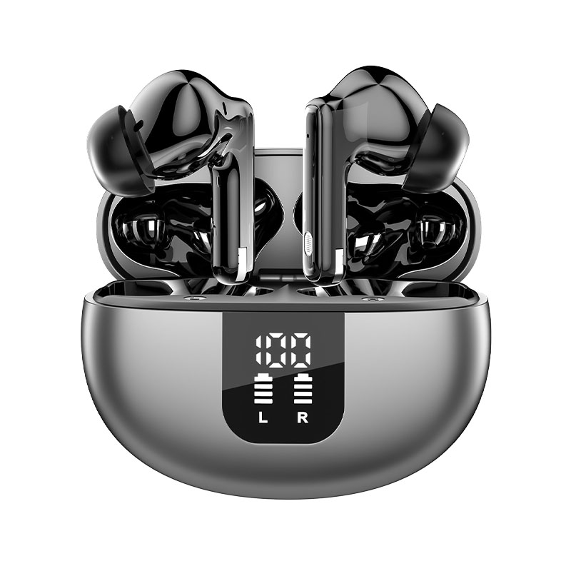 ワイヤレスヘッドセット ハンズフリー通話 ANC+ENCノイズキャンセリング クリア通話 左右分離型 超軽量 タッチ操作 スポーツ向け【PL保険加入済み製品・安心】 | 明誠 | 02