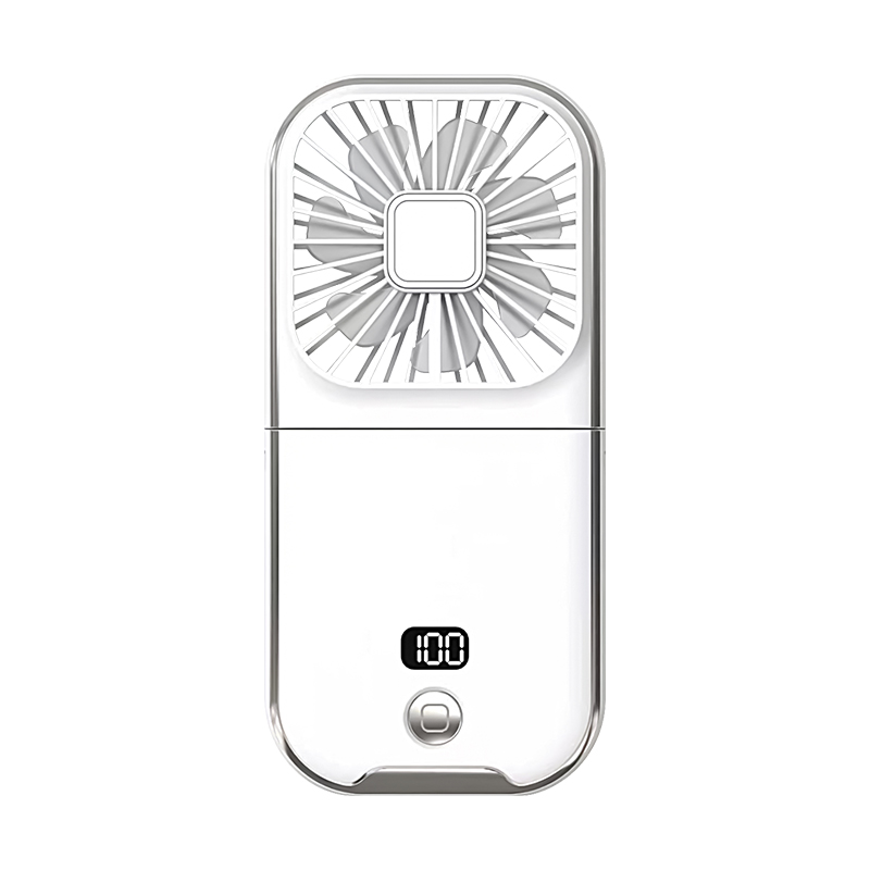 首かけ扇風機 マスク 蒸れ解消 卓上扇風機 携帯扇風機 LEDライト付き ネックバンド型ファン USB充電式 3段風量調節【PL保険加入済み製品・安心】 | SLUB | 01