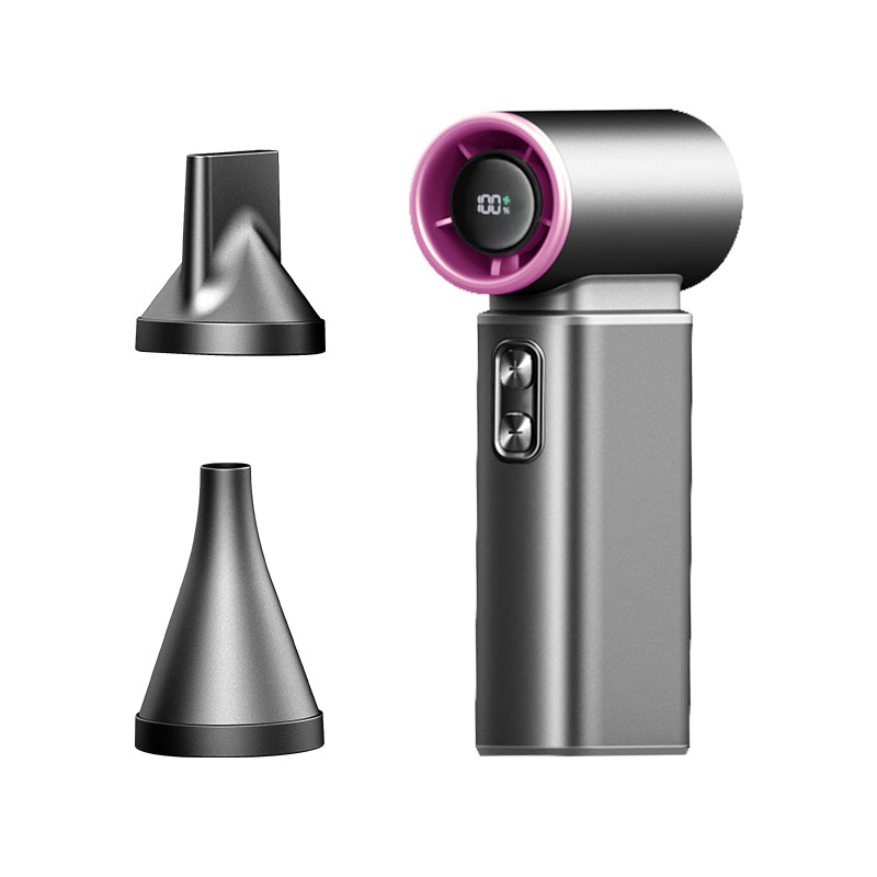 【クーポンで72%OFF,14980円&rarr;4233円】携帯扇風機 ドライヤー 8000mAh 大容量 長時間駆動 100段階風量調節 多機能ノズル付き 省エネ PL保険加入済み製品・安心