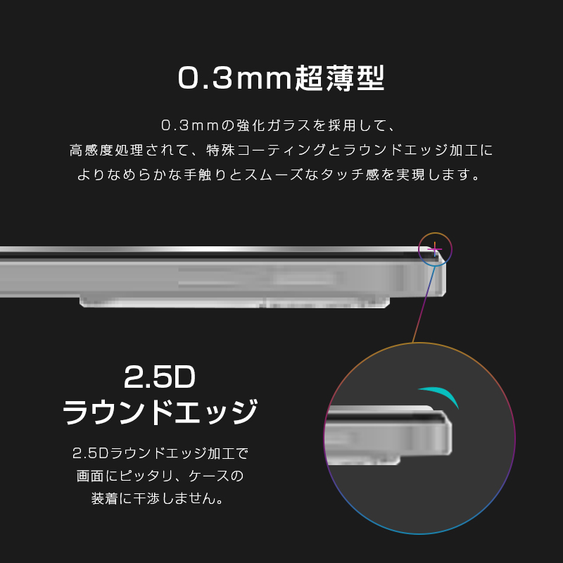 SLUB 12.7インチLenovo Tab P12対応 レノボ タブ ピー12 強化ガラス