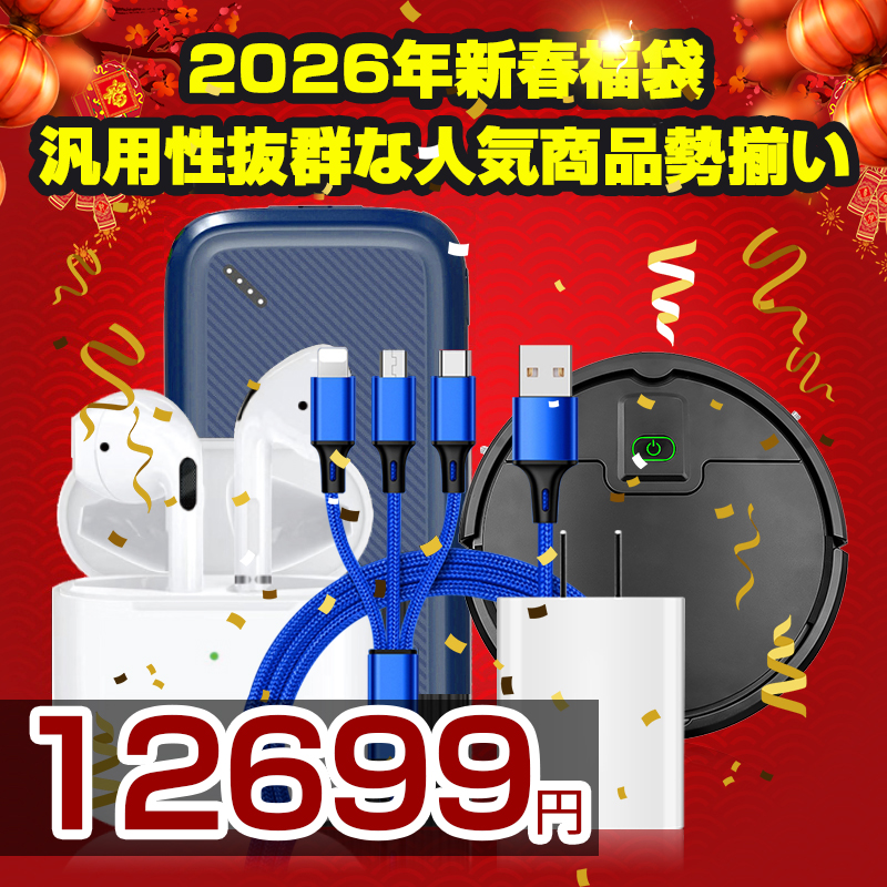 「2026新春福袋」超お得な5点セット ワイヤ...の詳細画像1