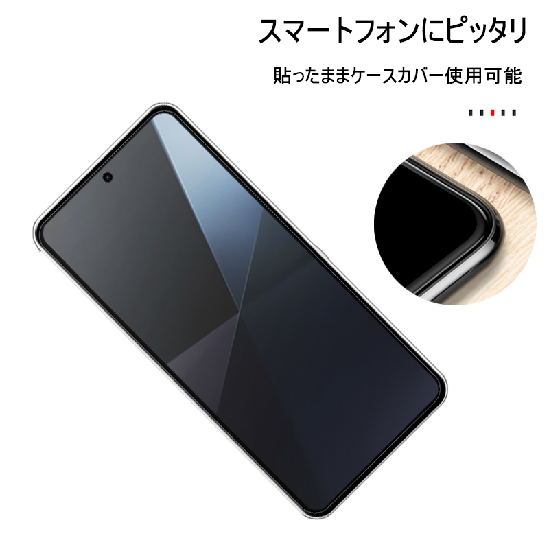SLUB nothing Phone (3a) Lite ナッシング フォン 強化ガラスフィルム 2.5D 表面硬度10H ラウンドエッジ ...