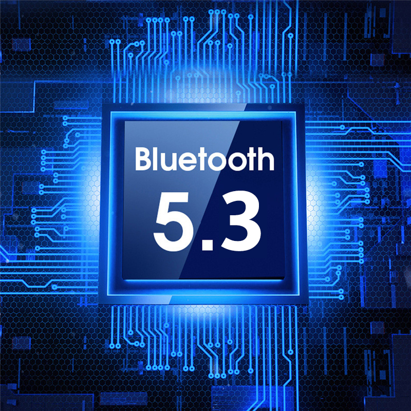 ワイヤレスイヤホン Bluetooth 5.3 ヘッドセット 防水 2200mAh充電ケース付き HiFi高音質 ノイズキャンセリング 片耳型 インナー型 LED残電量表示 自動再接続｜slub-shop｜17