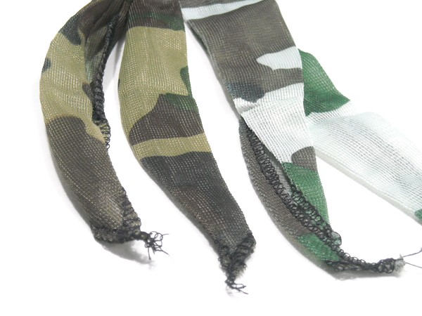 NO BRAND【全2色☆迷彩2パターン☆オーナー愛用】ARMY Du-Rag【ウッド