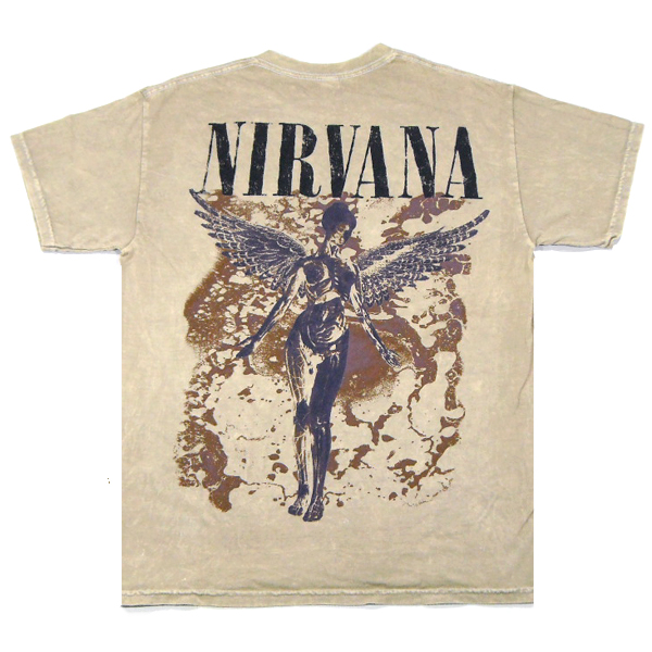 NIRVANA【ピグメント加工☆IN UTEROのアルバムジャケット☆巨大バック