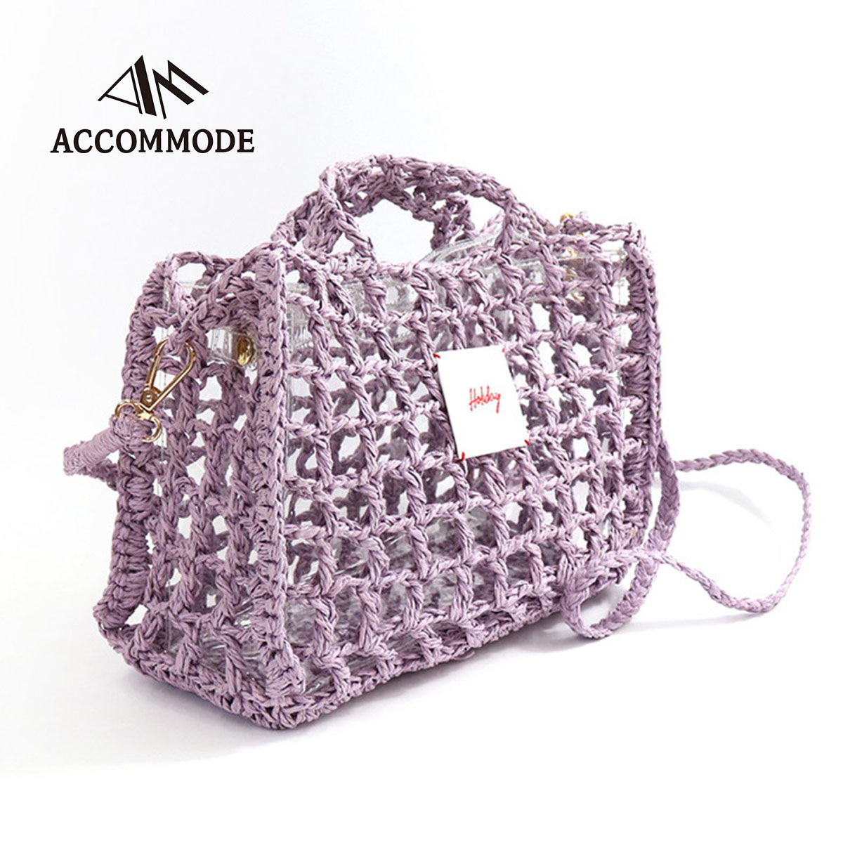 ACCOMMODE トートバッグ アコモデ レディース ミニカゴバッグ