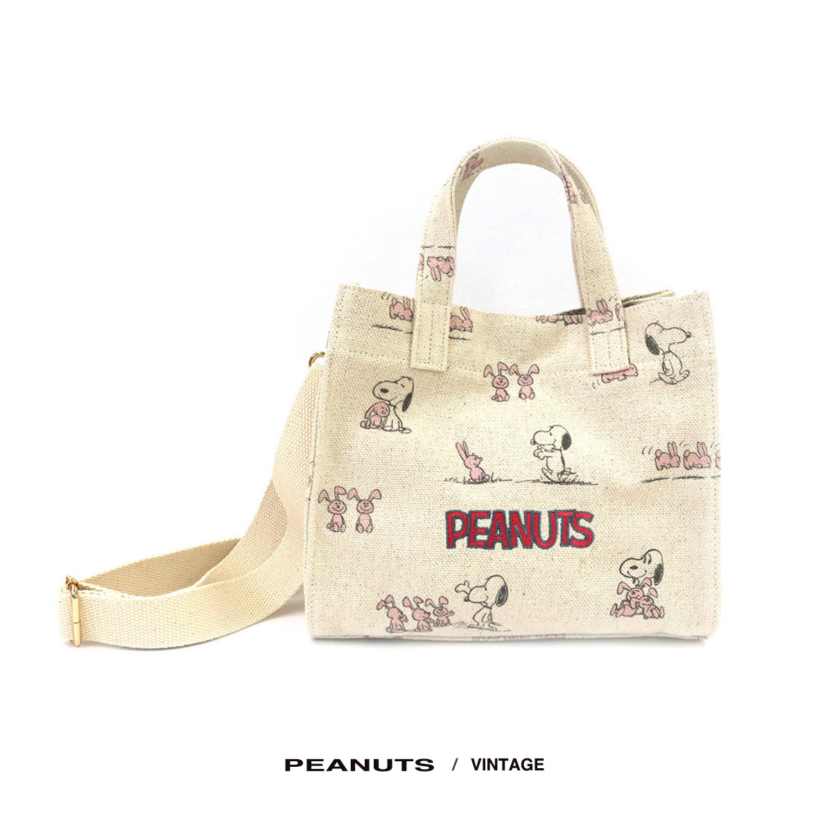 PEANUTS ショルダー ミニショルダー バッグ レディース スヌーピー