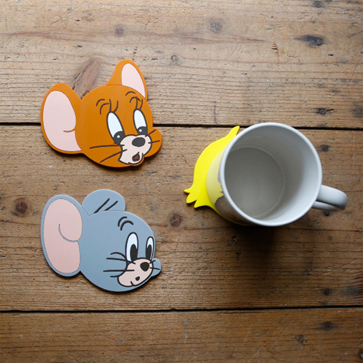 トムとジェリー コースター レディース キャラクター ダイカット