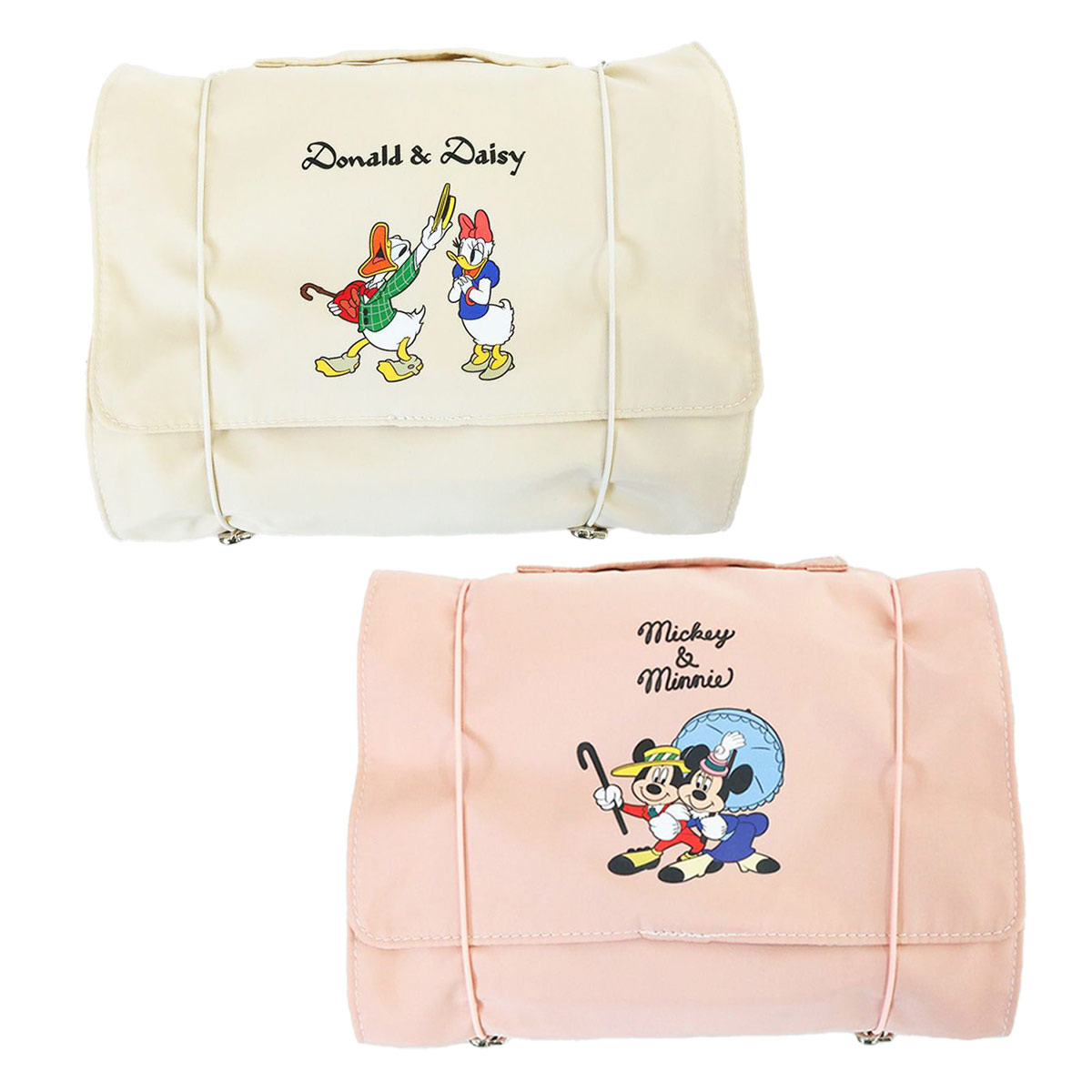 【Loungefly】ディズニー ミッキー＆ミニー ブラック 化粧ポーチ ミッキー・ミニー・プーさん！東京ディズニーランド ポーチ -