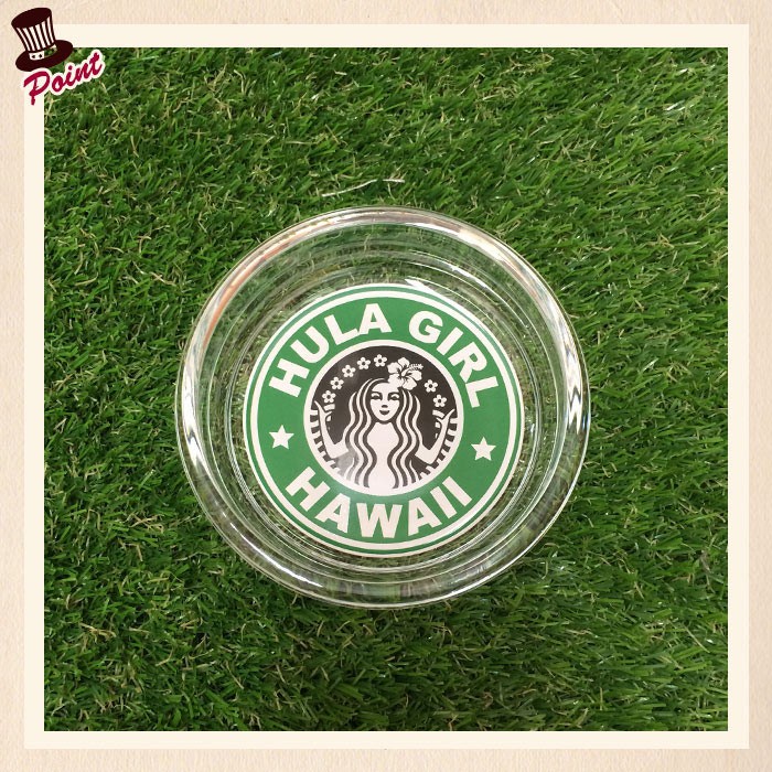 Aloha Hawaii 陶器製 灰皿 レトロ雑貨 灰皿 ハワイアン ガラス アシュトレイ Hawaii 雑貨 おしゃれ : smack