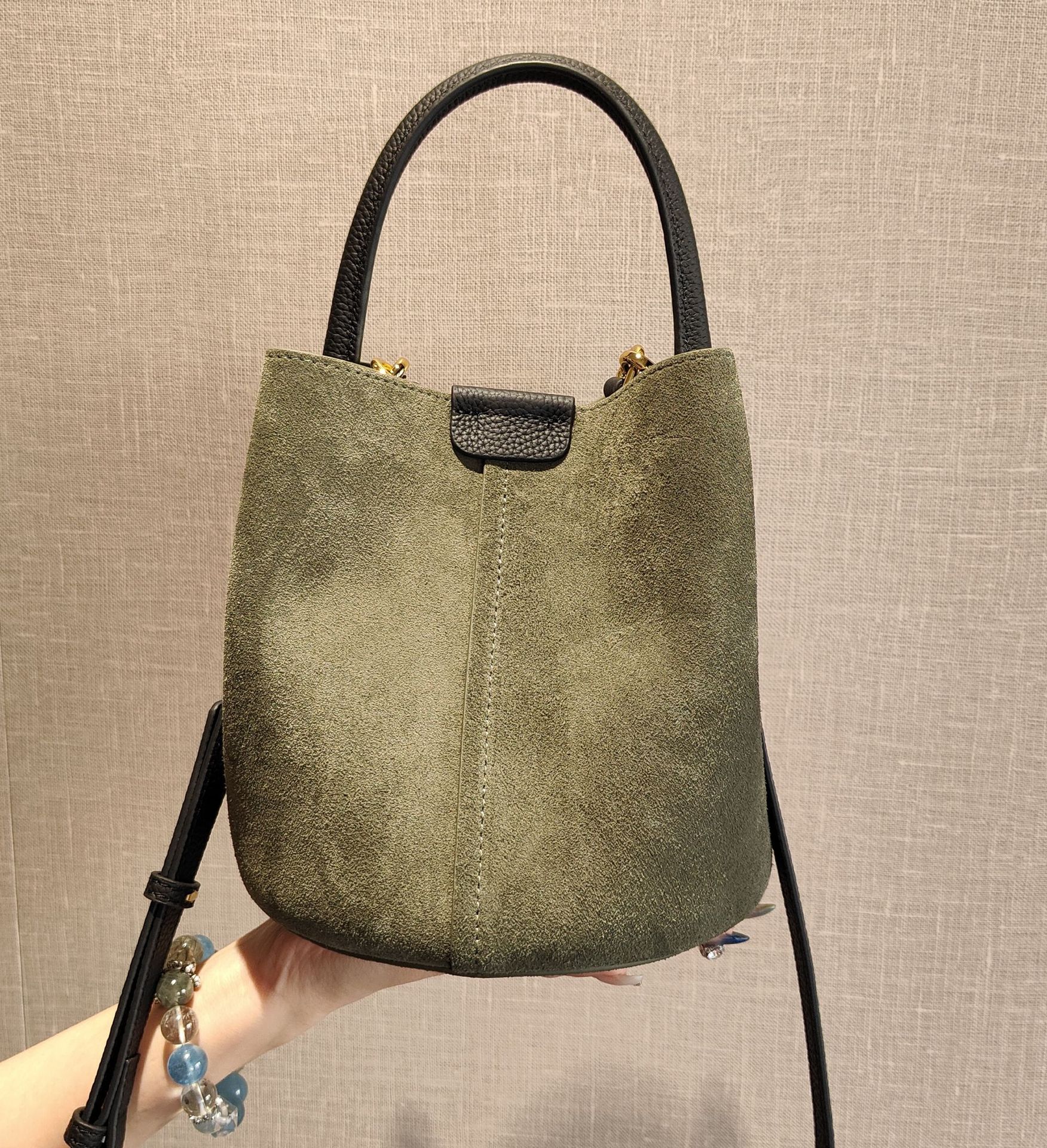 ハンドバッグ 本革 TOGOレザー トートバッグ ショルダーバッグ