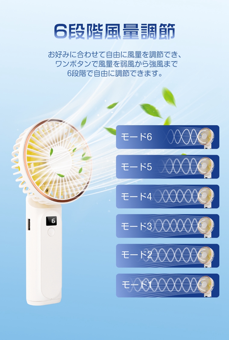 扇風機 携帯扇風機 ミニファン ハンディ扇風機 ハンディファン USB扇風機 卓上 首掛け おしゃれ 手持ち 小型 軽量 静音 折り畳み ストラップ付  可愛い