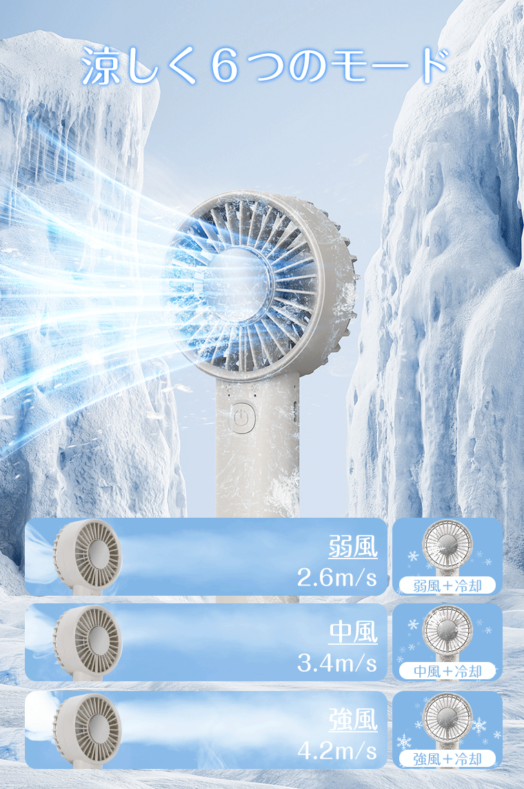 USB 小型 扇風機