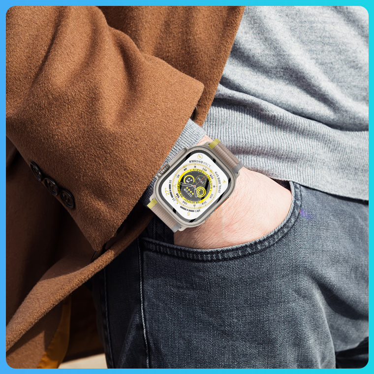 【2枚セット】Apple Watch Ultra 用 ガラスフィルム 49mm アップルウォッチ用 強化ガラス フィルム 保護フィルム 硬度9H 耐指紋 飛散防止 気泡なし | L&Lスマホサービス | 10