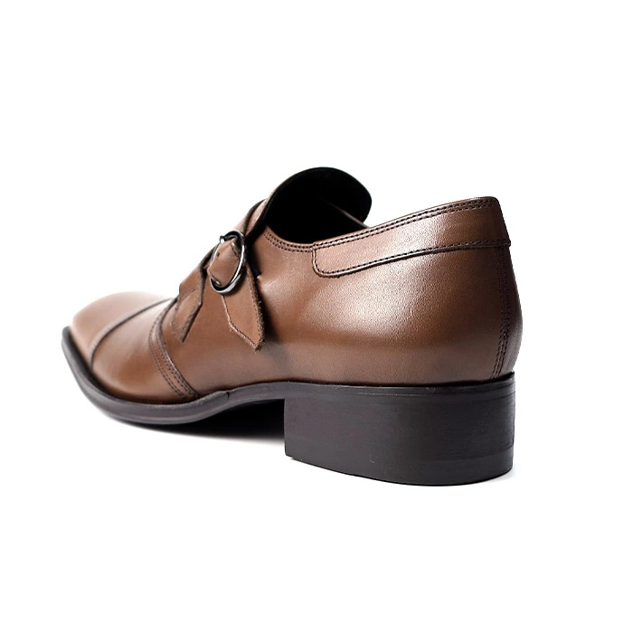 【ほぼ新品】◾️キャサリンハムネットロンドン◾️プレーントゥ◾️レザー◾️ブラウン KATHARINE HAMNETT LONDON（キャサリンハムネットロンドン