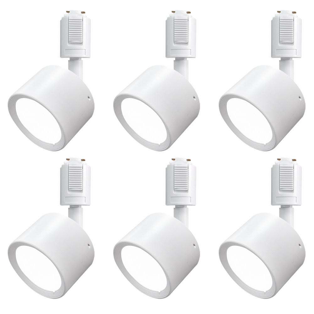 スポットライト LED一体型 6個セット ライティングレール専用 6灯