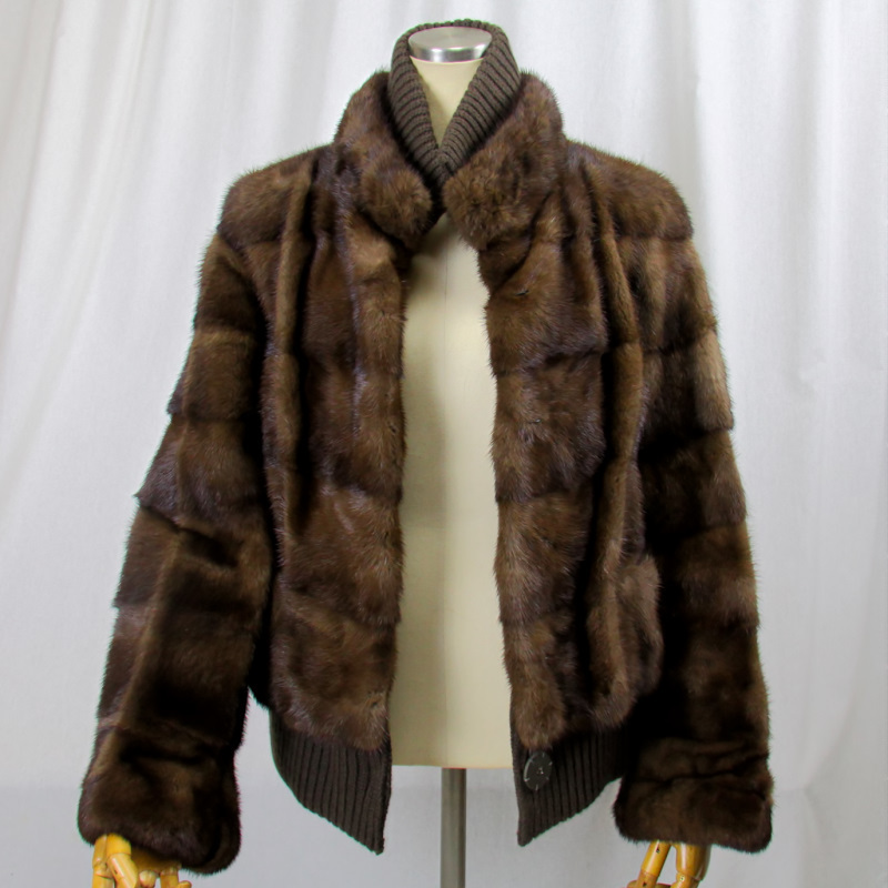 毛皮/ミンク/ファー/カシミア/シルク/コペンハーゲン ミンクジャケット