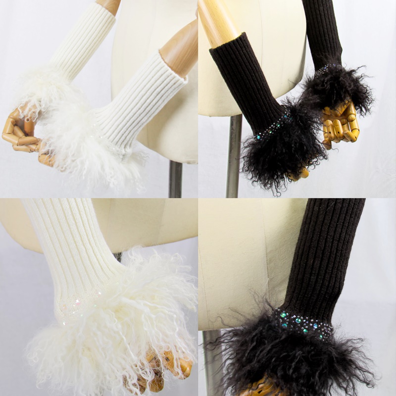 最高級　チベット　ラム　毛皮　カーデガン　ジャンバー　未使用近い　美品　きれい レザークラフト・革販売のニシカワレザー