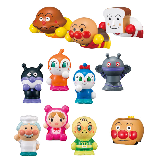 アンパンマン おもちゃ ごっこ遊び お人形 指人形シリーズ なかまたち