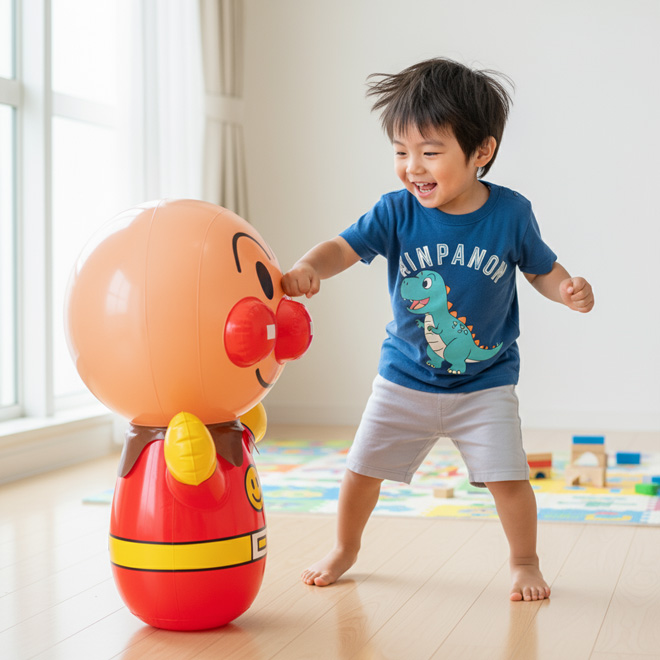 アンパンマン おもちゃ お人形 約70cm 大きなアンパンマン！KOパンチ