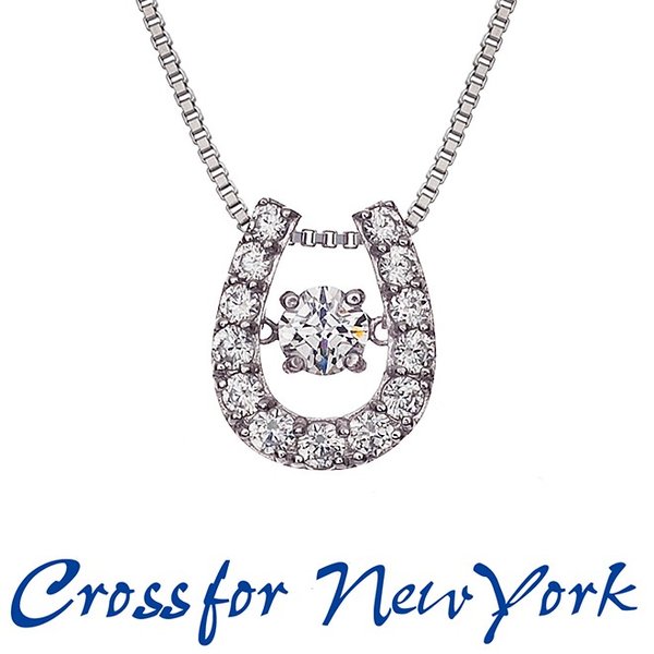 Crossfor NewYork ダンシングストーン ネックレス レディース