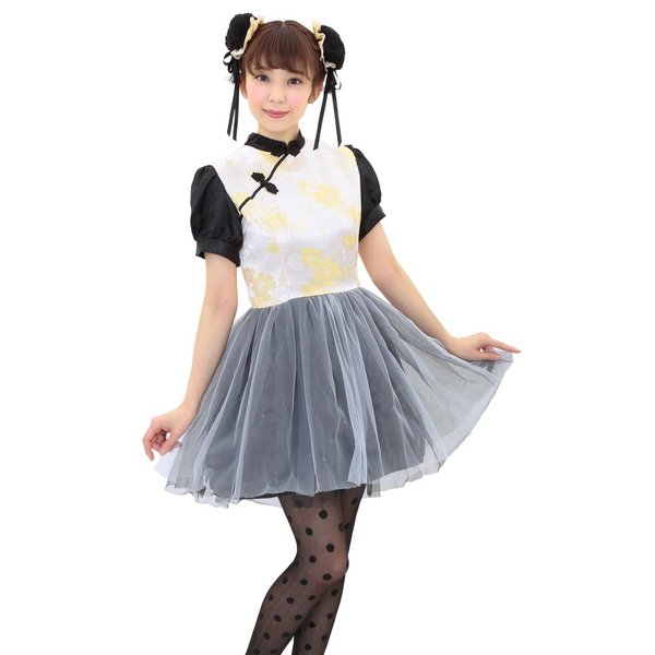 Molymoon チャイナ コスプレ 衣装 パンダ アニマル Amazon.co.jp