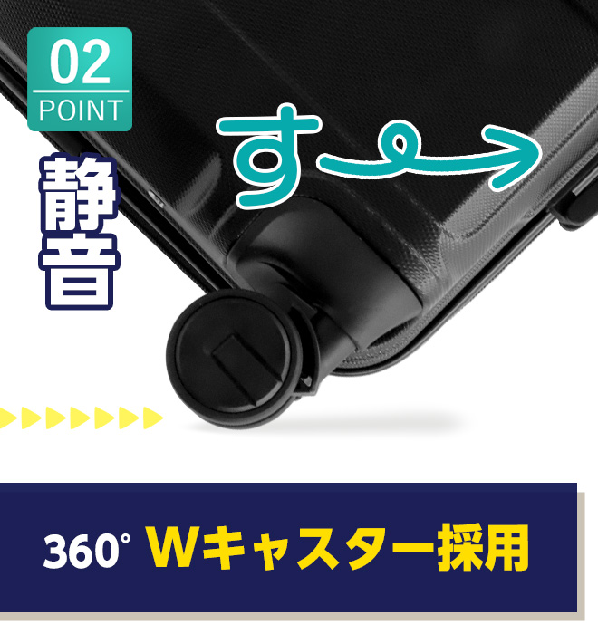 早い者勝ち！特典付】 スーツケース クーポン発行 Mサイズ 軽量 静音